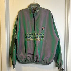 Vintage Surf Style Reflective Windbreaker‎